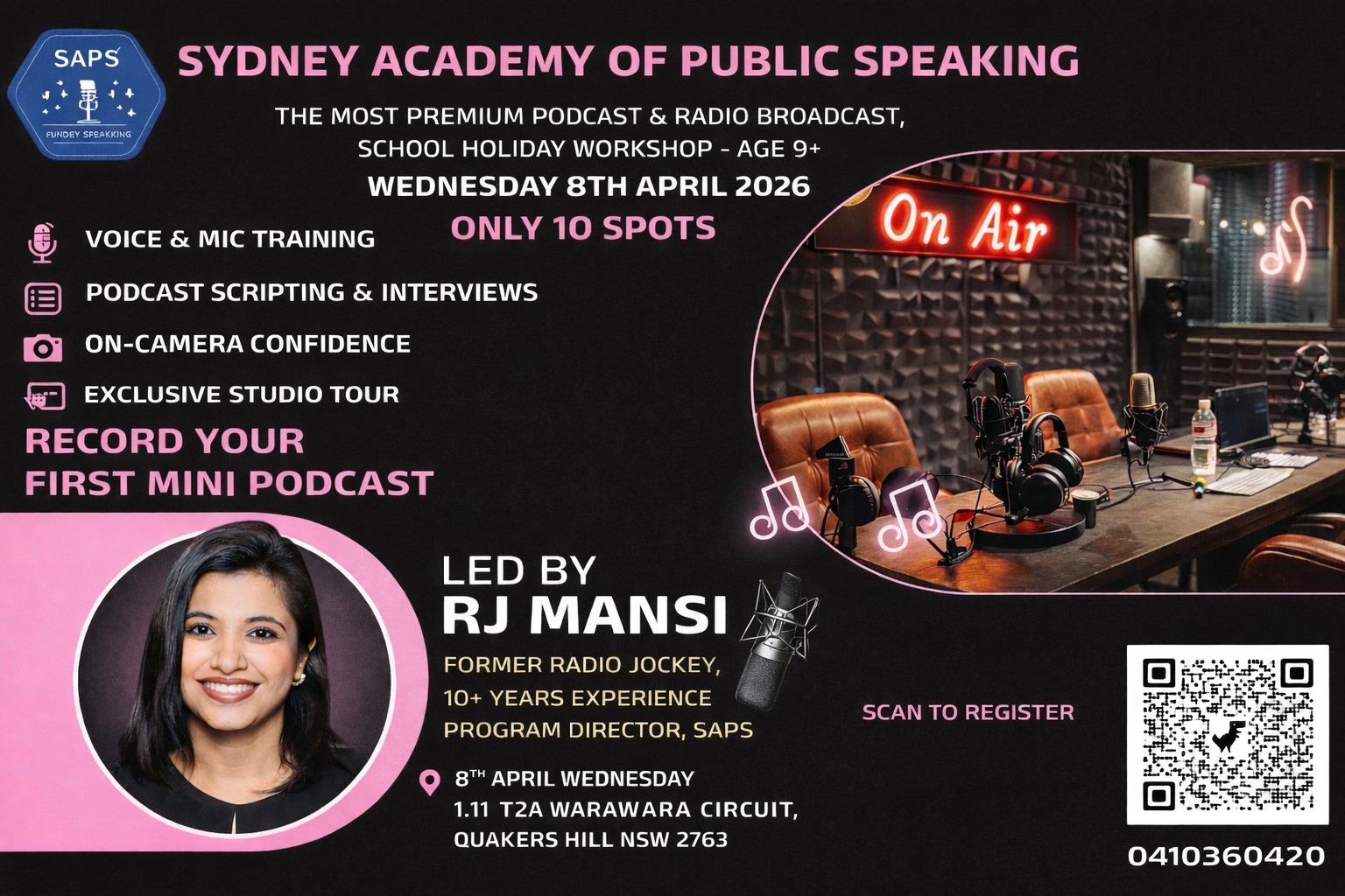 Kids Podcast & Radio Broadcasting Workshop